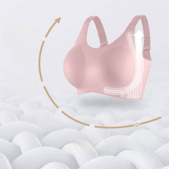 Soft Supporting Push up Wire-Free Thin Bra