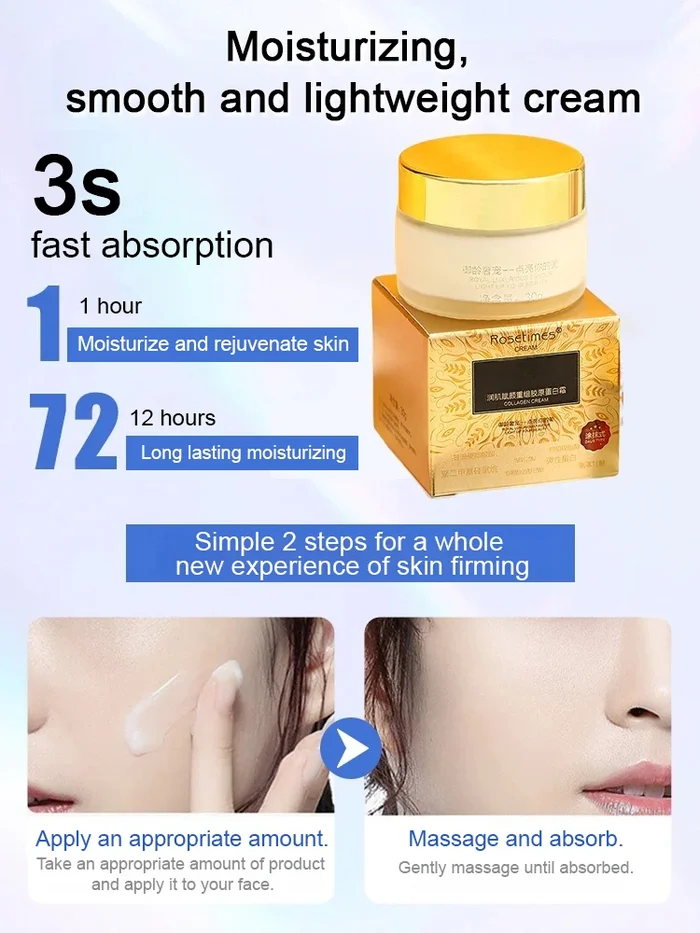 Rejuvenating Collagen Recombinant Protein Cream