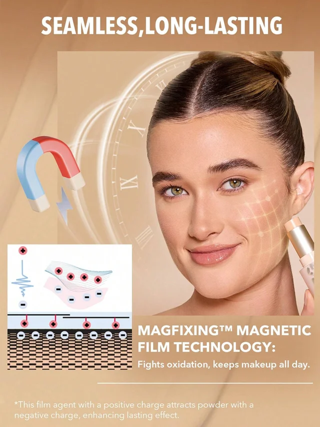 Multi-color natural fit shadow contour concealer stick