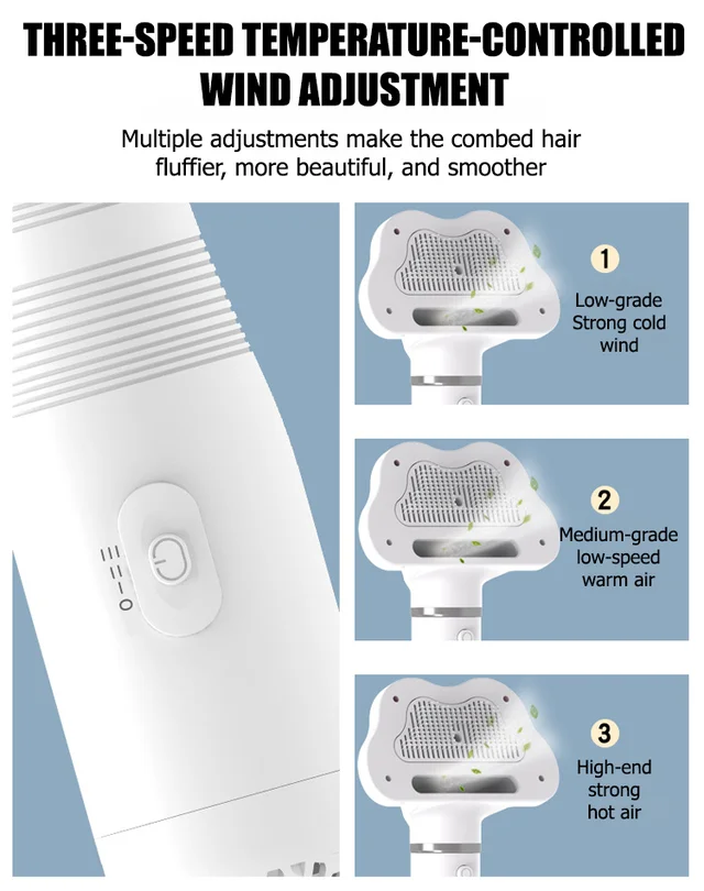 3 in 1 pet grooming hair dryer