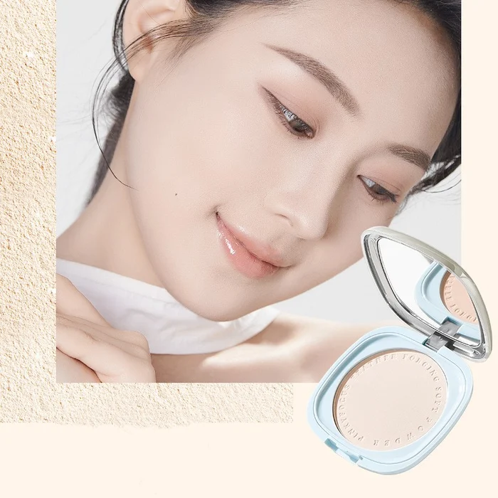 Sunscreen Whitening Waterproof Setting Powder Compact