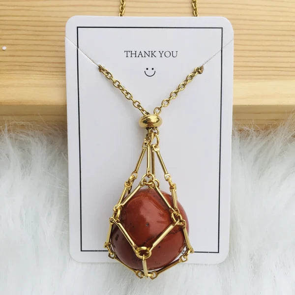 🎁2024 Crystal Stone Holder Necklace🎁
