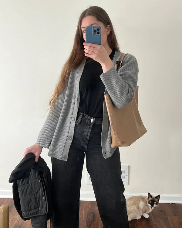 🌈2024 New Cashmere Cocoon Cardigan