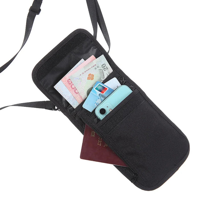 Multifunctional Anti-theft Travel Document Bag
