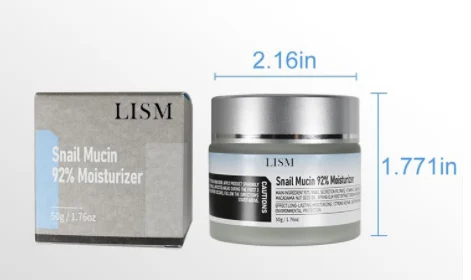 LISM Snail Mucin 92% Moisturizer Daily Face Gel Cream