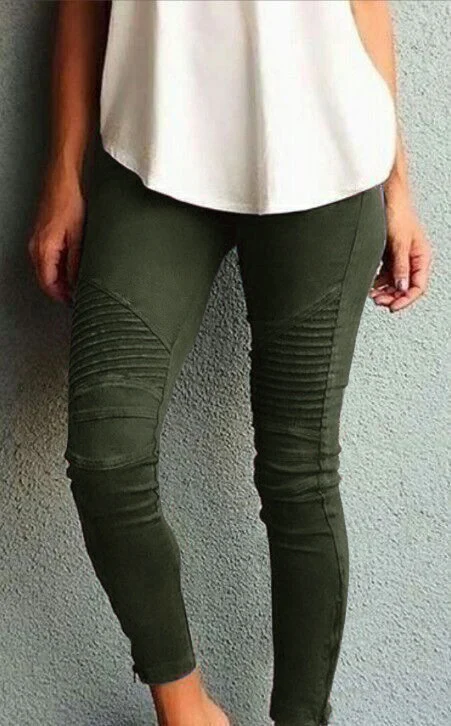 Elastic Cotton Slimming Shaping Pants