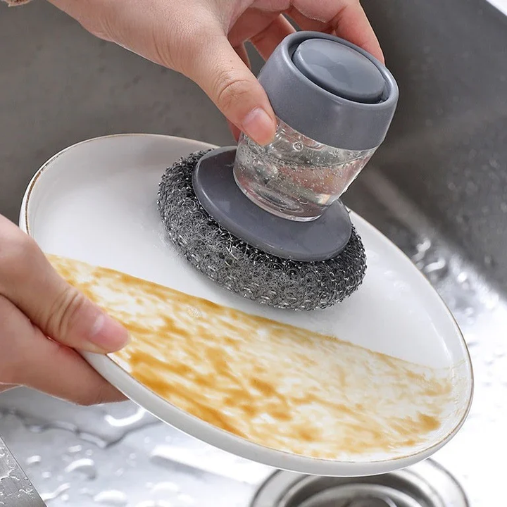 Metal Palm Scrubber Sponge