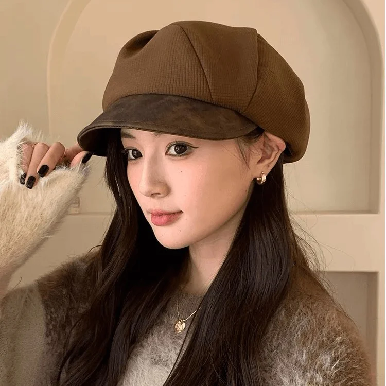 A cloud octagonal hat with five adjustable wearing styles