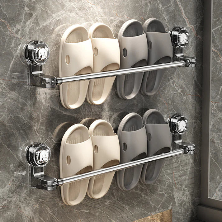 Retractable Suction Cup Towel Bar