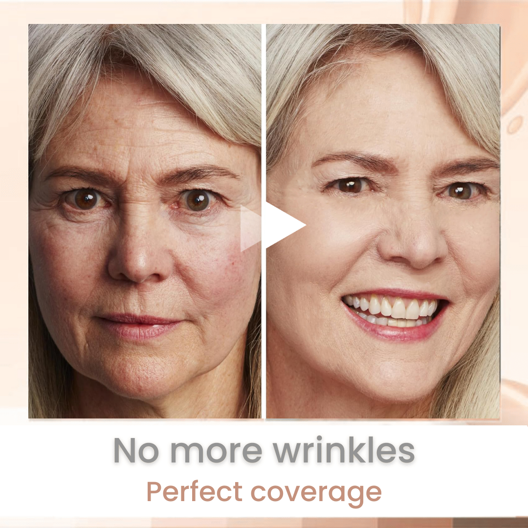 6 in 1- Luxury Anti-Wrinkle Foudation Stick For Mature Skin