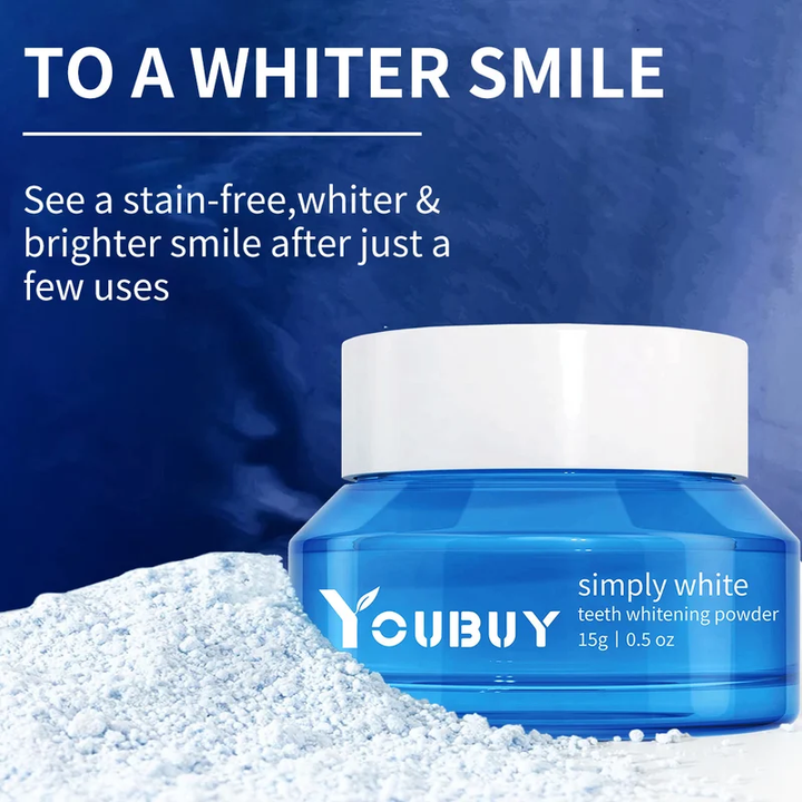 Teeth Whitening Powder| Instant Whitening and Stain Removal