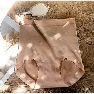 [ Antibacterial Mulberry Silk] High-waisted Tummy Control Shaping Briefs for Women