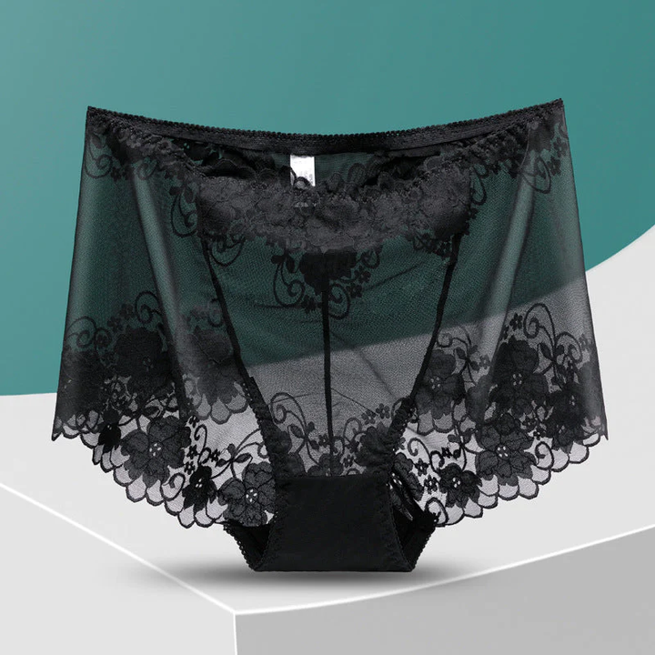 Womens silk lace handmade panties