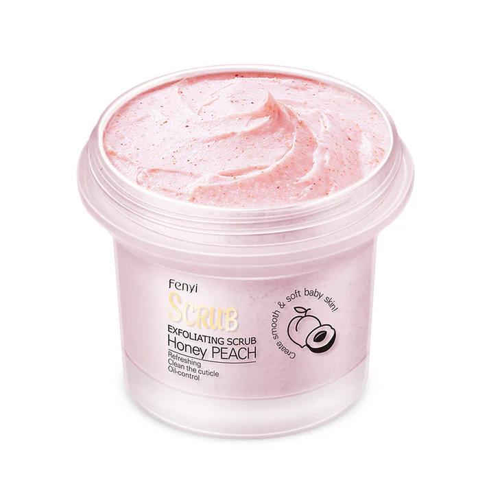 Peach Brightening Exfoliating Body Scrub