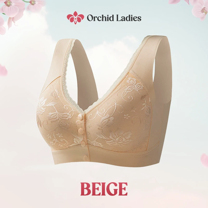 Flexible Fit Front Snap Bra