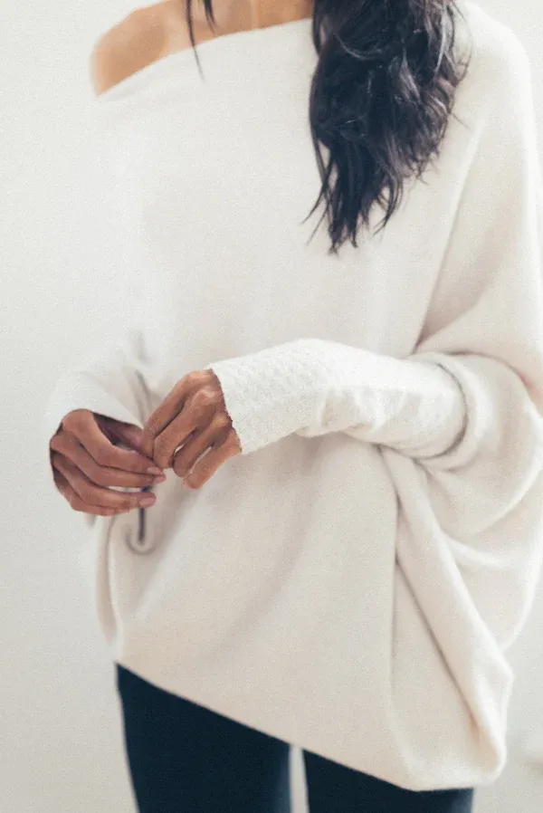 2024 NEW ASYMMETRIC DRAPED JUMPER