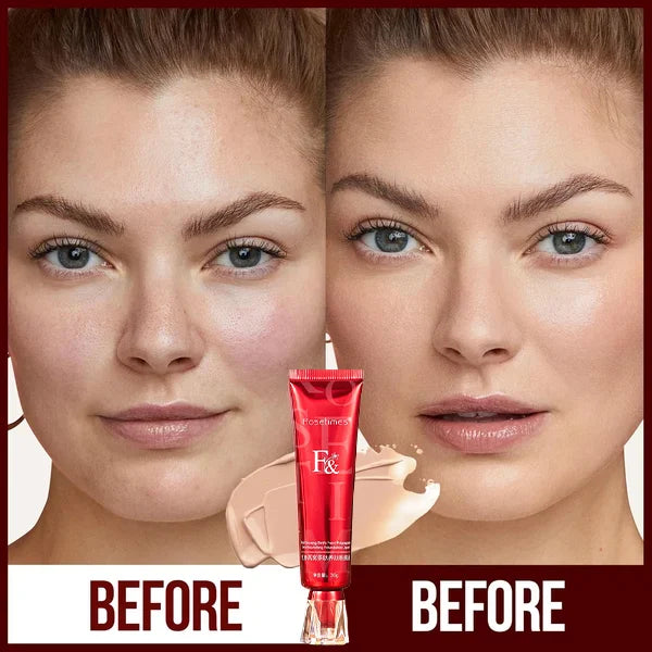 Red Ginseng and Birds Nest Polypeptide Skin Nourishing Liquid Foundation
