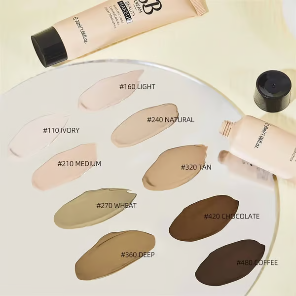 Foundation Full Cover BB Cream Whitening Waterproof Lasting