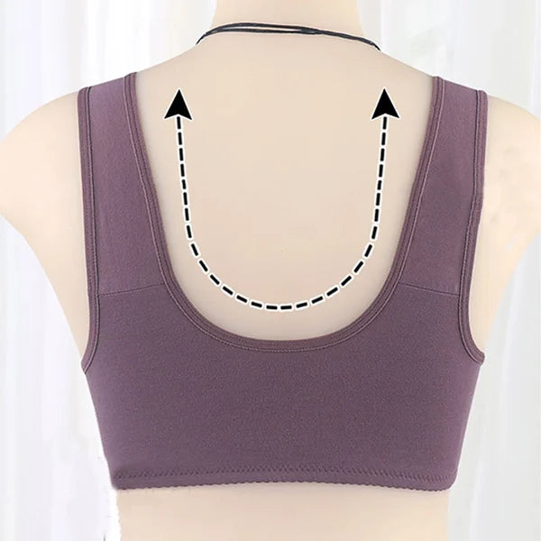 🔥 49% OFF-2024 New Cotton Front Closure Bra