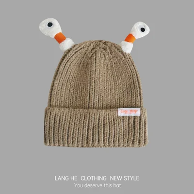 Cute Little Monster LED Knit Beanie