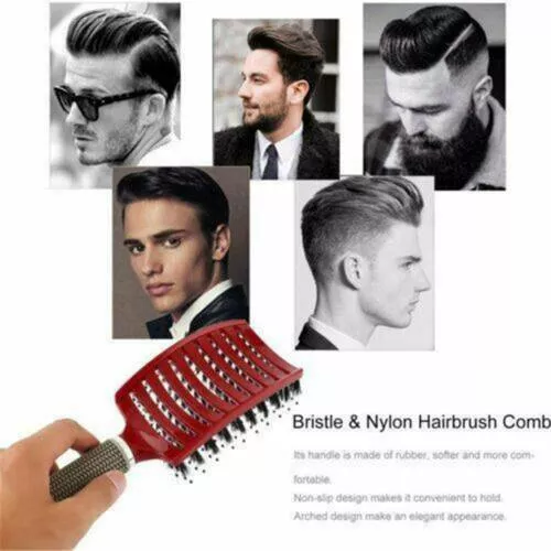 🔥BUY 1 GET 1 FREE LAST DAY🔥DETANGLER BRISTLE NYLON HAIRBRUSH