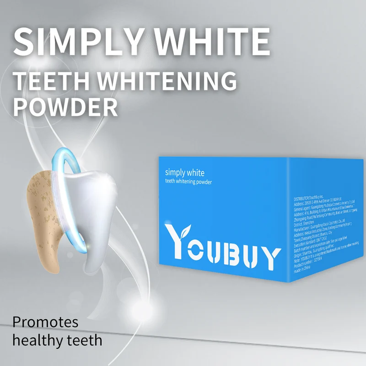 Teeth Whitening Powder| Instant Whitening and Stain Removal