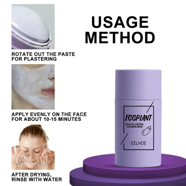 Green Tea Mask Clay Stick Face Mask Skin Care Poreless Deep