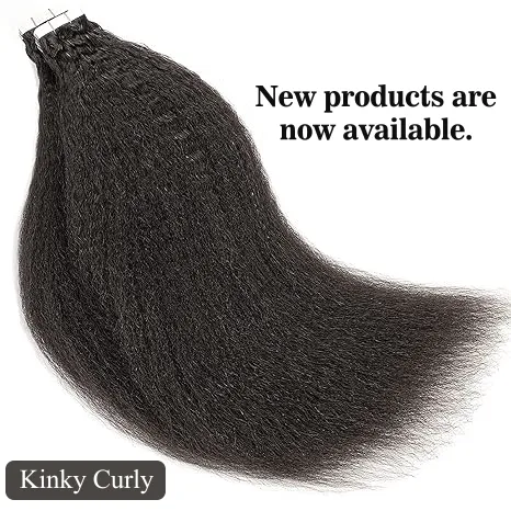 Seamless Injected Hand-Tied Invisible Tape In Hair Extension
