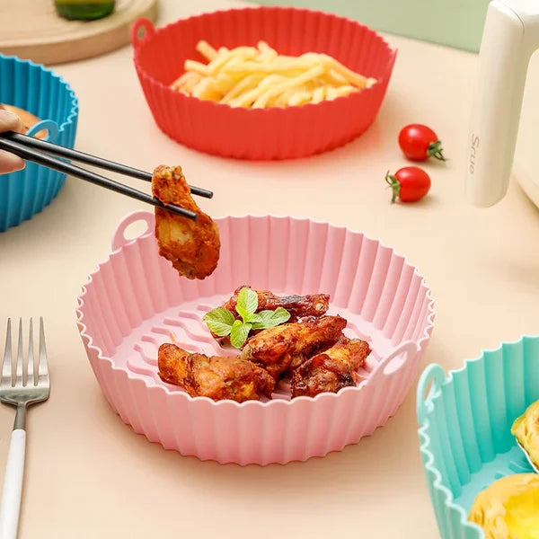 ⚡ 47% OFF - Air Fryer Silicone Baking Tray🍟