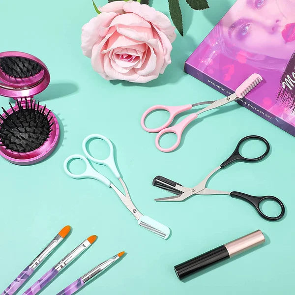 (🎁2024-Christmas Hot Sale🎁)(🔥 Promotion-49%OFF)Eyebrow Trimmer Scissor