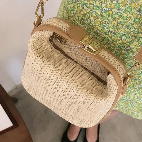 Stylish Crossbody Sling Bag for Women with Detachable Strap Buckle Design