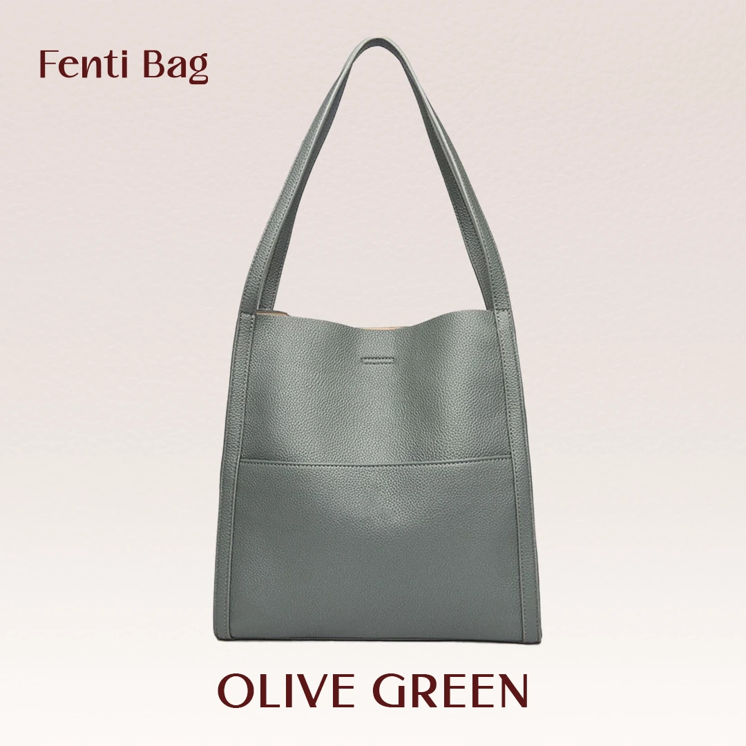 Hand sew Durable Leather Shoulder Bag