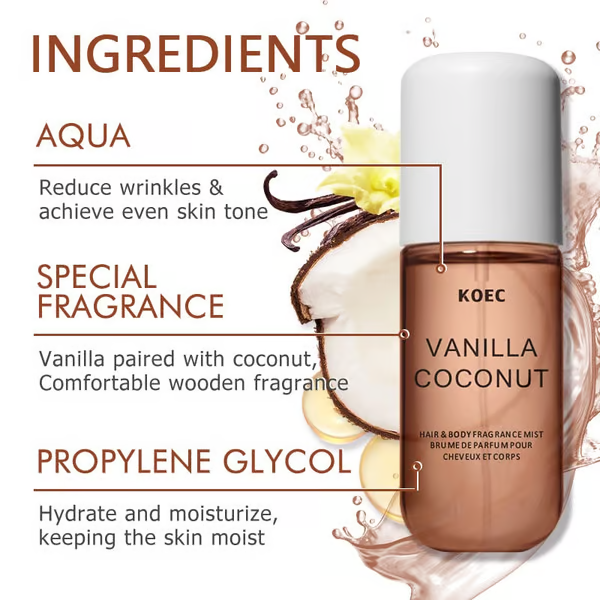 Full Size Body Mist Vanilla Skin