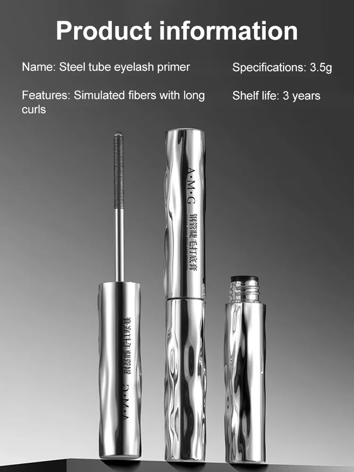 Natural curling long-lasting eyelash primer