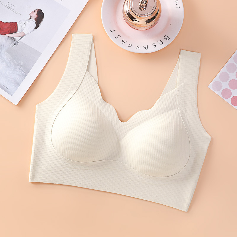 Seamless Wire-free Push-up Bra