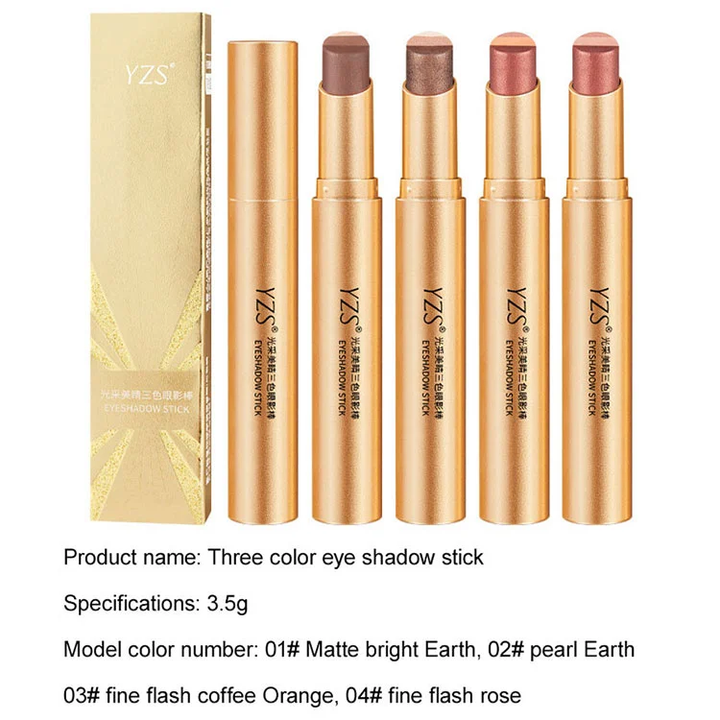 GOLDEN DIAMOND THREE COLOR EYESHADOW STICK