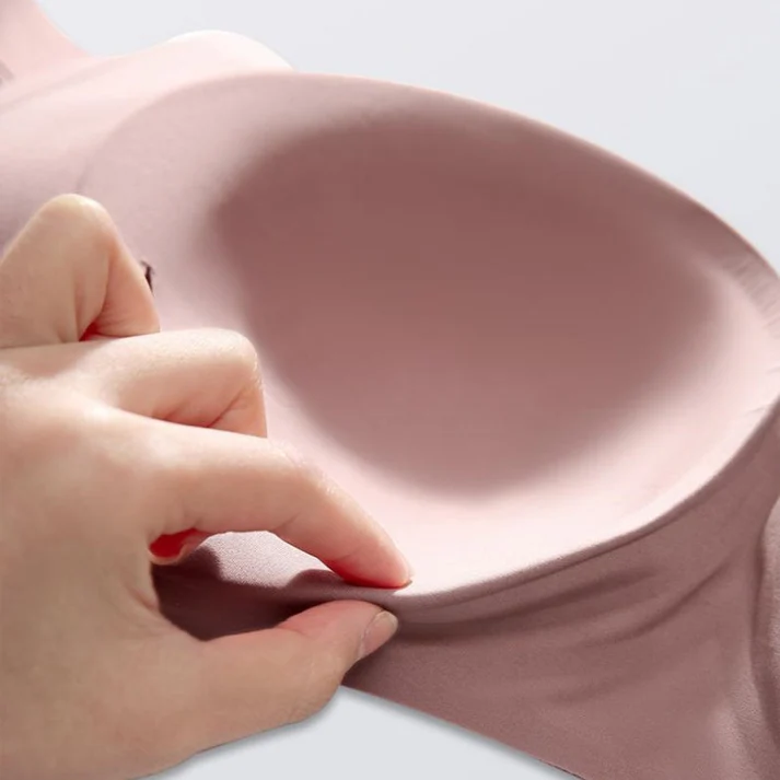 Soft Supporting Push up Wire-Free Thin Bra