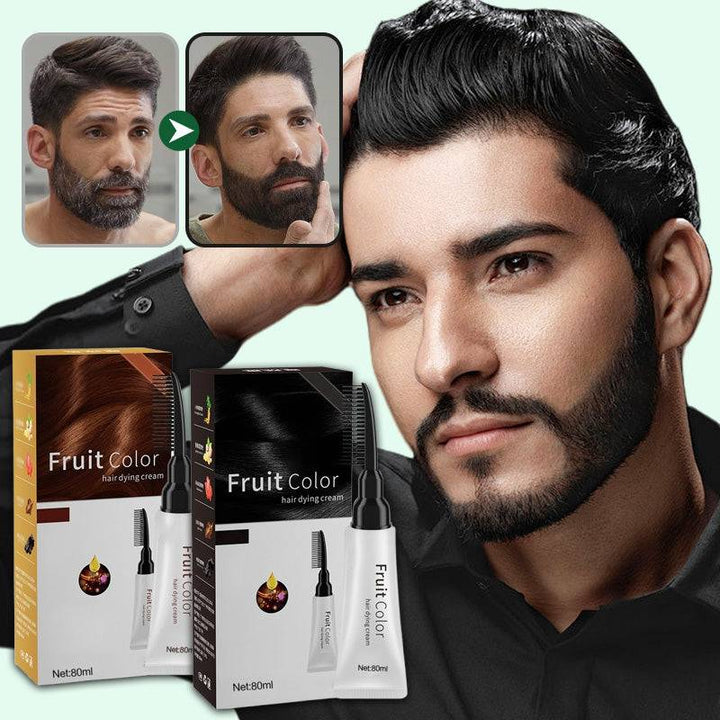 Plant Extract Hair Color Cream with Comb