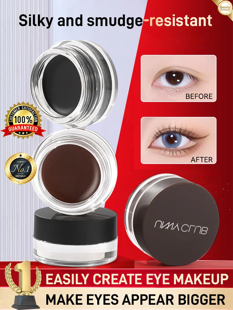 LONG LASTING WATERPROOF QUICK DRYING EYELINER GEL