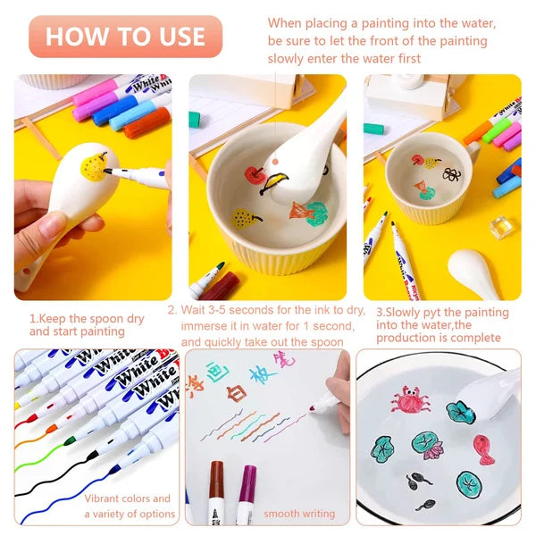 (🔥🎁2024-Christmas Hot Sale🎁 - 48% OFF)- Magical Water Floating Pen