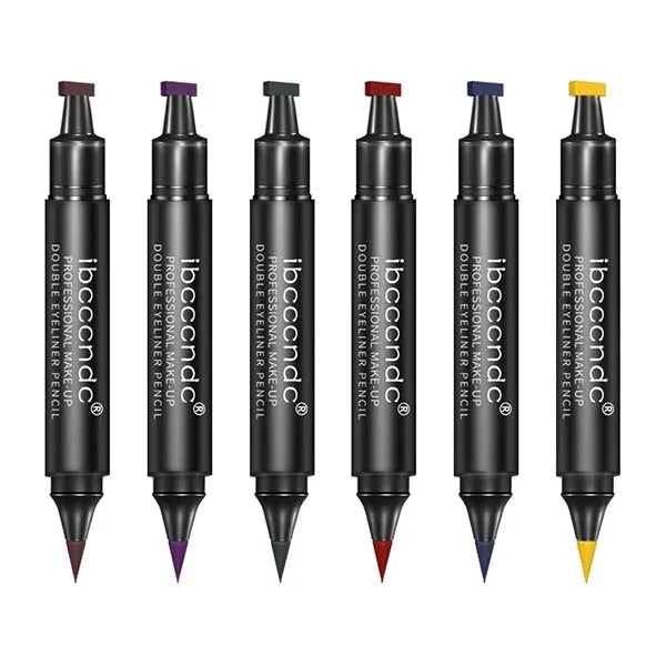 2024 Hot Sale Now🔥Dual-head Winged Stamp Liquid Eyeliner
