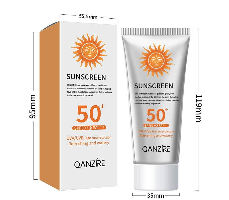 Hot selling sunscreen SPF50+PA+++ highly moisturizing sunscreen lotion for whole body and face