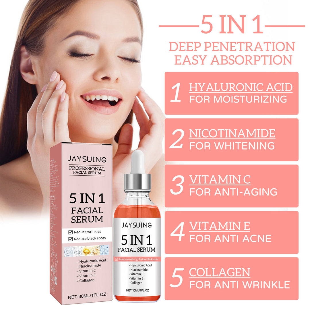 🎁BUY 1 GET 1 FREE🔥5 IN 1 FACIAL SERUM