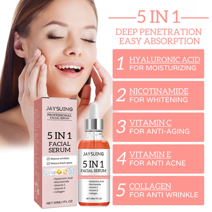 🎁BUY 1 GET 1 FREE🔥5 IN 1 FACIAL SERUM