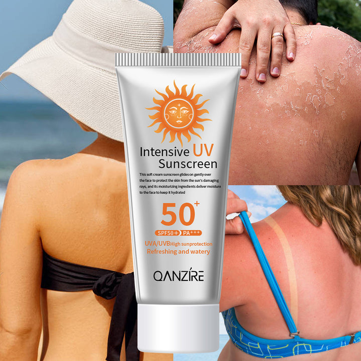 Hot selling sunscreen SPF50+PA+++ highly moisturizing sunscreen lotion for whole body and face