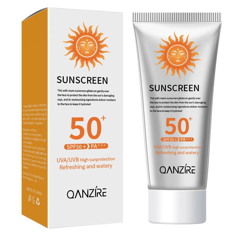 Hot selling sunscreen SPF50+PA+++ highly moisturizing sunscreen lotion for whole body and face