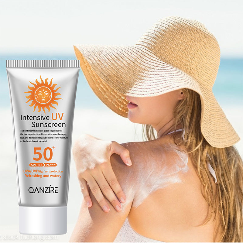 Hot selling sunscreen SPF50+PA+++ highly moisturizing sunscreen lotion for whole body and face