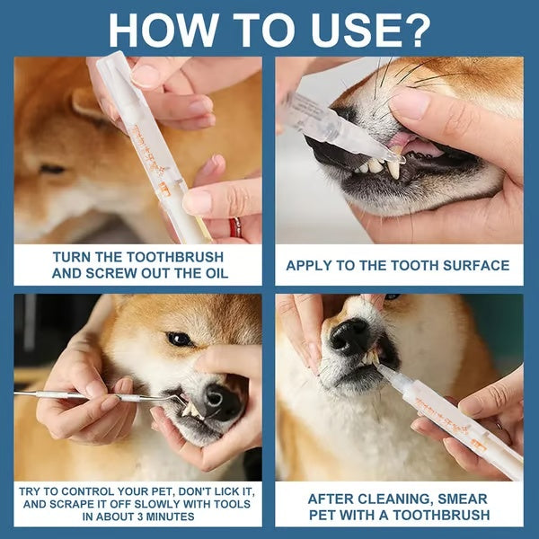 New Upgraded Pet Toothbrush Pen