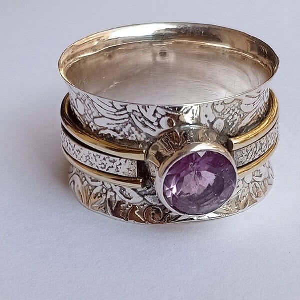 🎁Bohemian-Style Crystal Meditation Ring