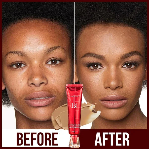 Red Ginseng and Birds Nest Polypeptide Skin Nourishing Liquid Foundation